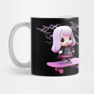 vampire skateboarding Mug